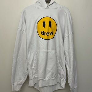 drew house white hoodie